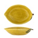 bol de service forme de citron bloomingville limone