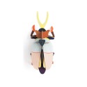 scarabee rhinoceros geant décoration murale carton studio roof deluxe