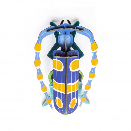 insecte decoration murale en carton rosalie des alpes studio roof