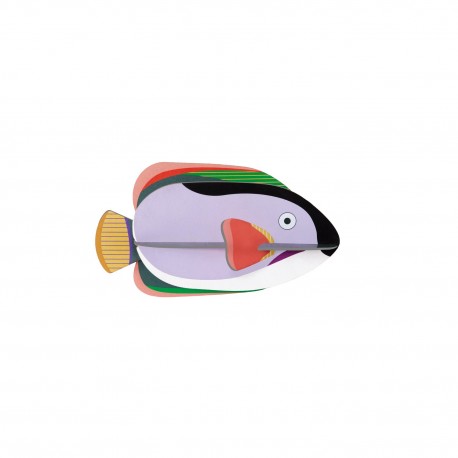 poisson ange empereur imperial studio roof carton decoration murale