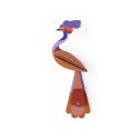 studio roof paradise savu oiseau decoratif mural multicolore carton