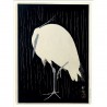 affiche grue japonaise the dybdahl co crane on black