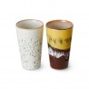 grand gobelet cafe gres vintage hk living brine set de 2