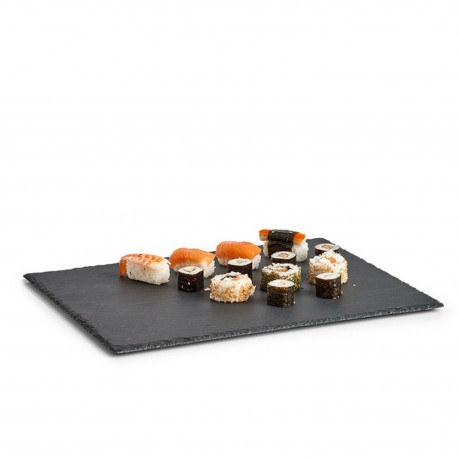 assiette ardoise 30 x 40 cm zeller