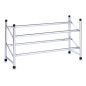 etagere rangement chaussures extensible metal zeller