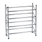 etagere rangement chaussures extensible metal zeller