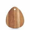 planche a decouper bois acacia arrondie goutte zeller