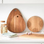 planche a decouper bois acacia arrondie goutte zeller