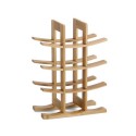 range bouteilles de vin bois bambou 12 bouteilles zeller
