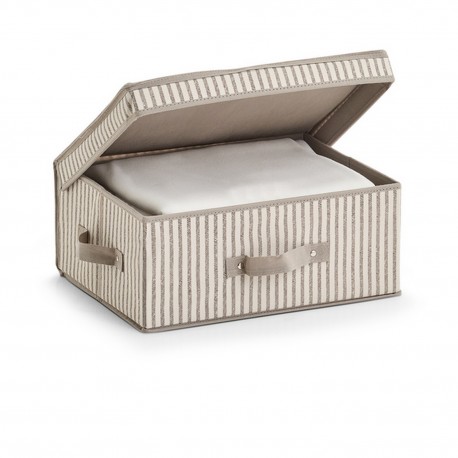 boite rangement tissu textile zeller