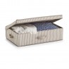 boite en tissu housse grand rangement zeller
