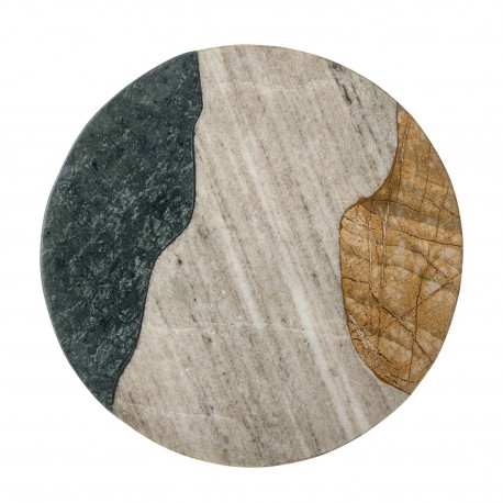 planche a decouper ronde marbre bloomingville adelaide