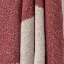 plaid coton recycle rouge bloomingville jolly