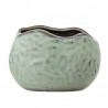 cache pot vert gres organique bloomingville pennie