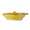 presse agrumes jaune ceramique bloomingville limone