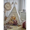plaid enfant coton recycle marron bloomingville fall