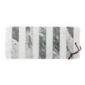 planche a decouper marbre blanc vert rayures bloomingville alessio