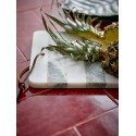 planche a decouper marbre blanc vert rayures bloomingville alessio