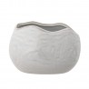cache pot blanc ceramique organique bloomingville pennie