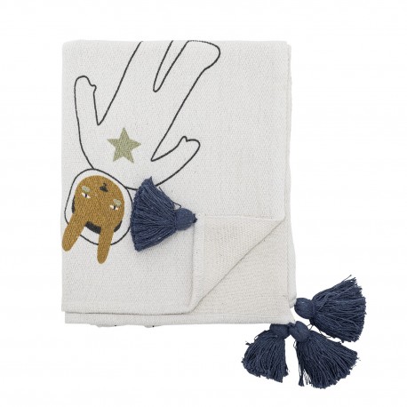 plaid enfant coton recycle bloomingville space