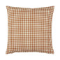 housse coussin coton vichy marron ib laursen housse coussin coton vichy marron ib laursen