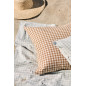 housse coussin coton vichy marron ib laursen housse coussin coton vichy marron ib laursen