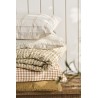 housse coussin coton vichy marron ib laursen