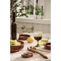 verre a vin sur pied bulles vert ib laursen