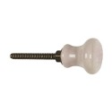 bouton de meuble rose ceramique ib laursen
