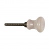 bouton de meuble rose ceramique ib laursen