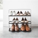 range chaussures compact design noir yamazaki