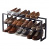Etagère à chaussures extensible acier Yamazaki Line