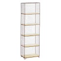 Etagère à poser 5 tablettes fil métallique Madam Stoltz