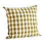 grande housse coussin carreaux jaune moutarde madam stoltz