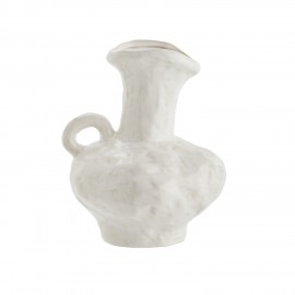 vase gres blanc deforme rustique madam stoltz