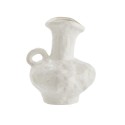 vase gres blanc deforme rustique madam stoltz