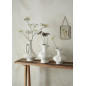 vase gres blanc deforme rustique madam stoltz
