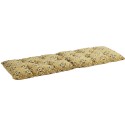 coussin pour banc coton jaune moutarde madam stoltz