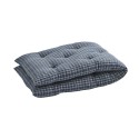 coussin long banc bleu carreaux coton madam stoltz