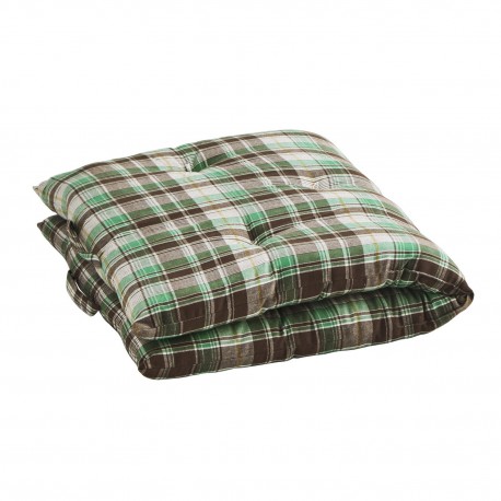matelas d assise sol vert carreaux coton madam stoltz