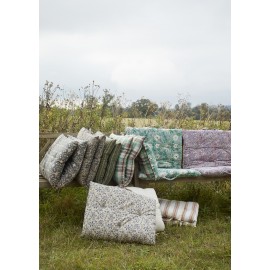 matelas de sol assise gris rose corail coton madam stoltz