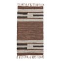 petit tapis cuir marron madam stoltz