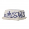 beurrier ceramique motif bleu bloomingville petunia