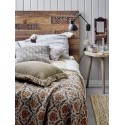 grand coussin salon cozy pompons tons pastel coton bloomingville jehu