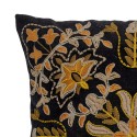 coussin salon brode orange bloomingville colmar