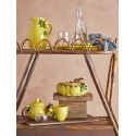 plat de service ovale gres jaune citrons bloomingville limone