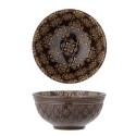 bol gres texture decore marron bloomingville marsala