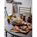 bol gres texture decore marron bloomingville marsala