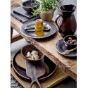 bol gres texture decore marron bloomingville