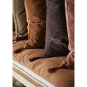 grand coussin velours brique orange terracota madam stoltz